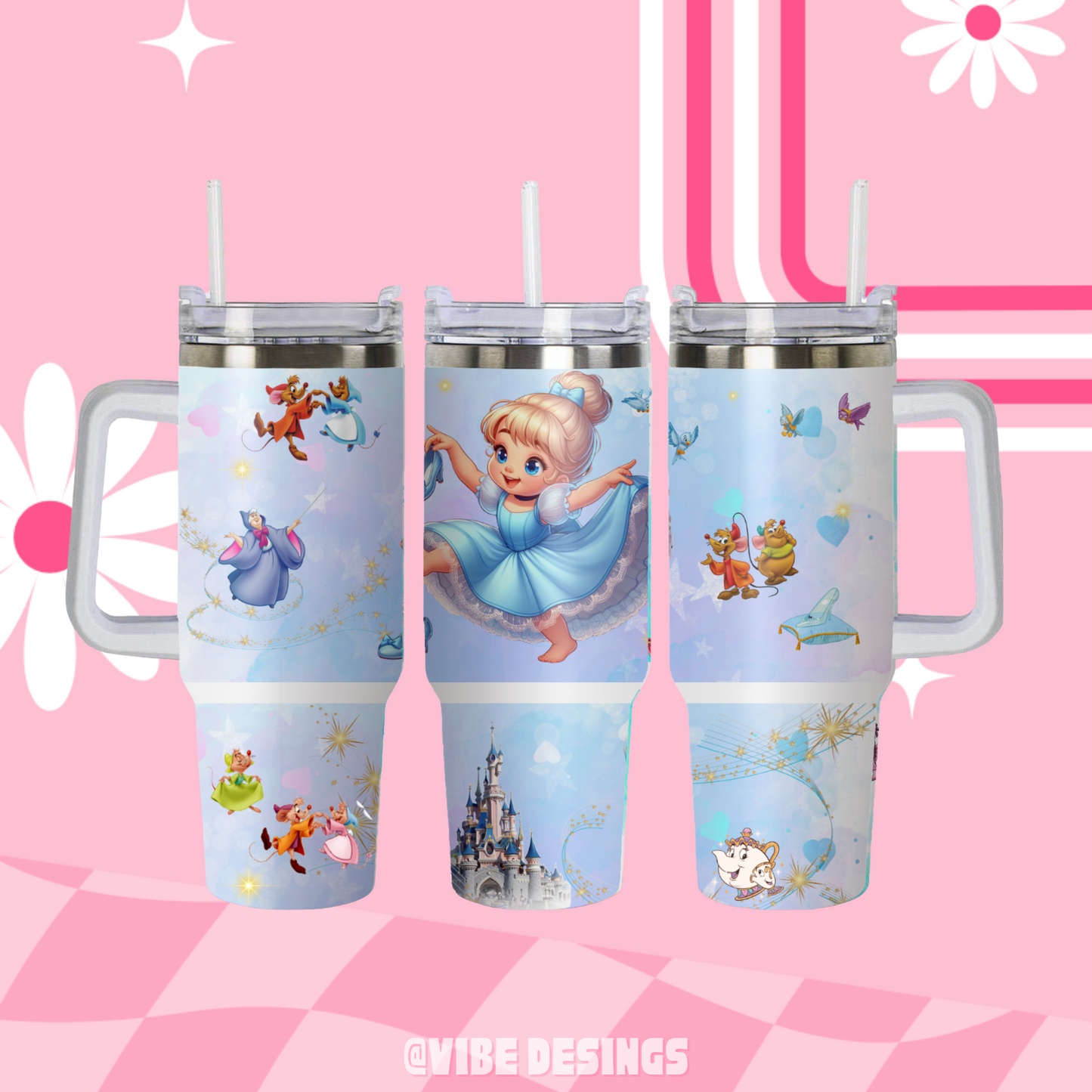 Cindy Blue Handle Dupe