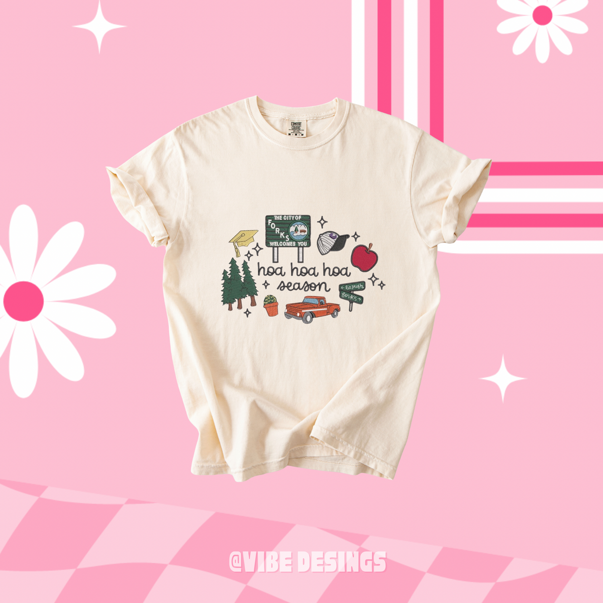 Hoa Hoa Season Embroidery Shirt