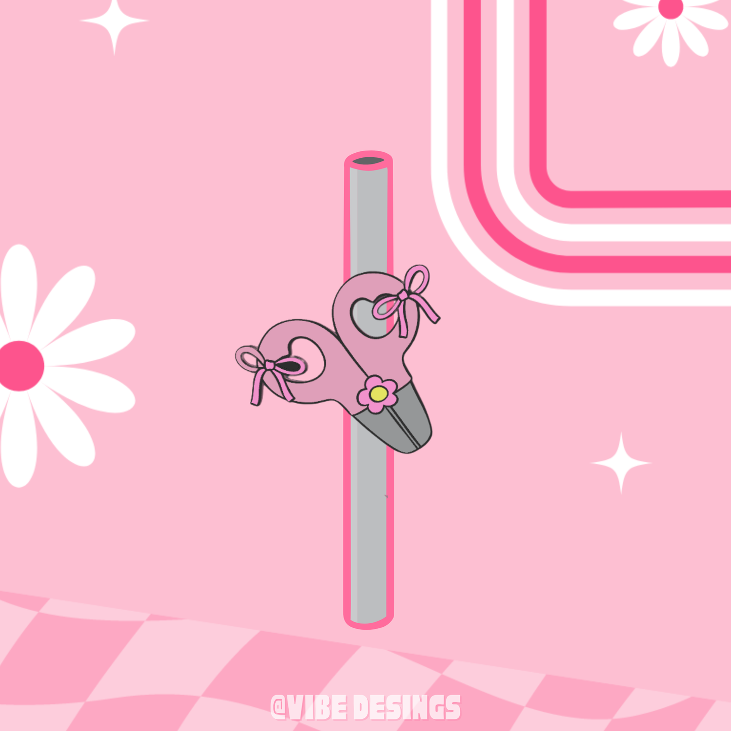 Scissors Straw Topper
