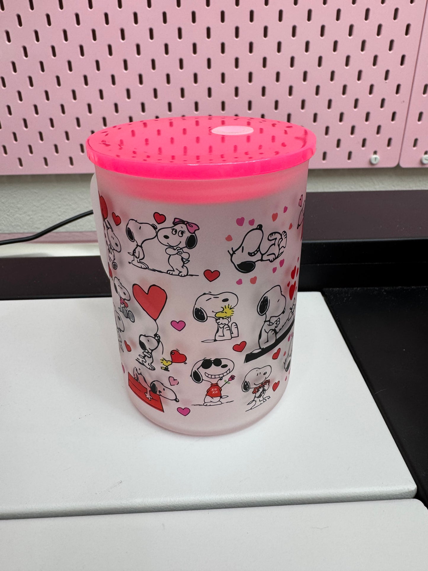 Snoopy Mug Plastic lid