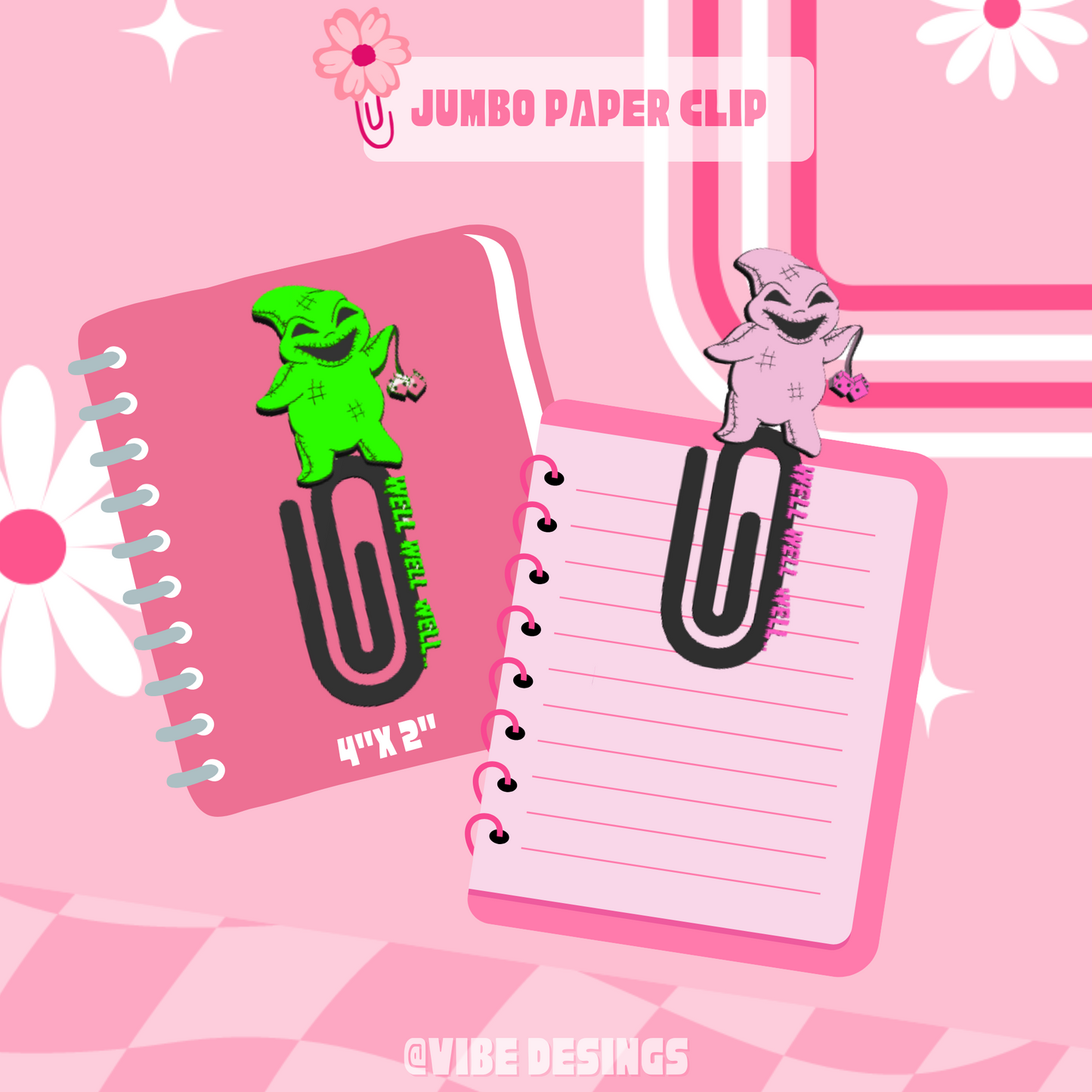 Exclusive Boogie 3D Paper Clip