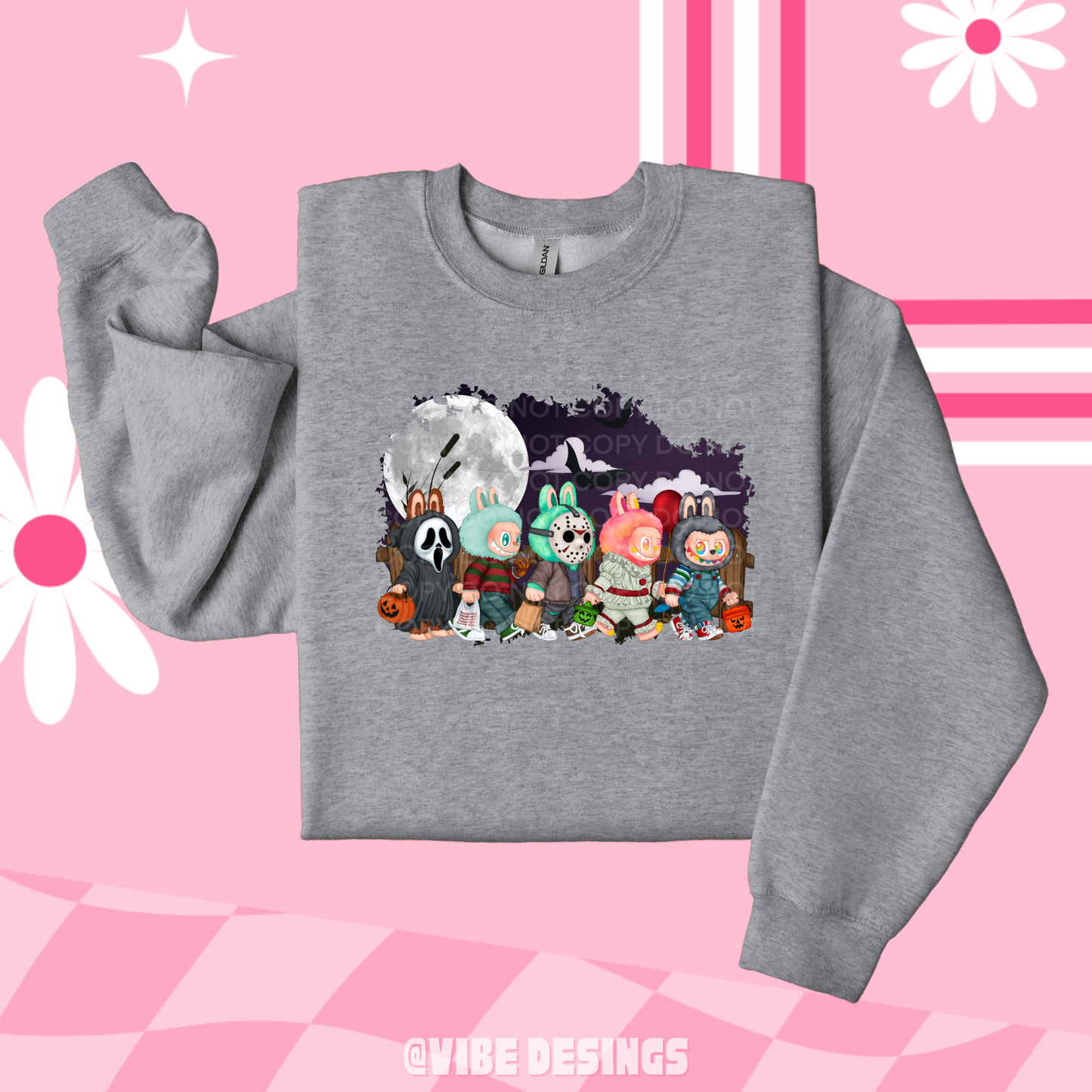 Bubu Spooky Gang Crewneck