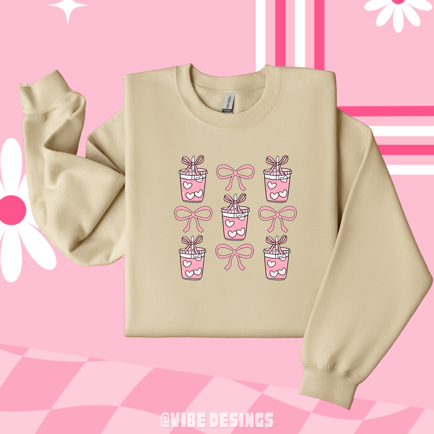 Coquette Iced Coffee Crewneck