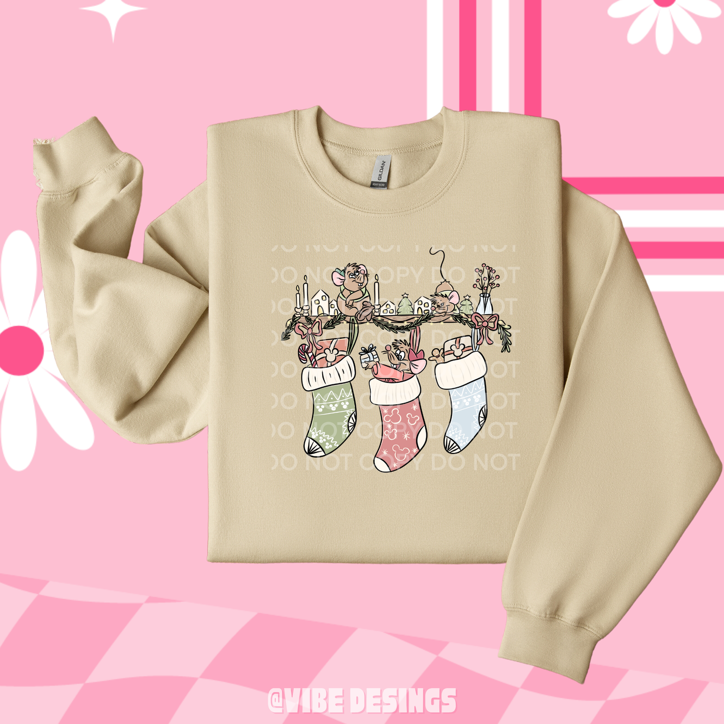 Mice Stocking Crewneck