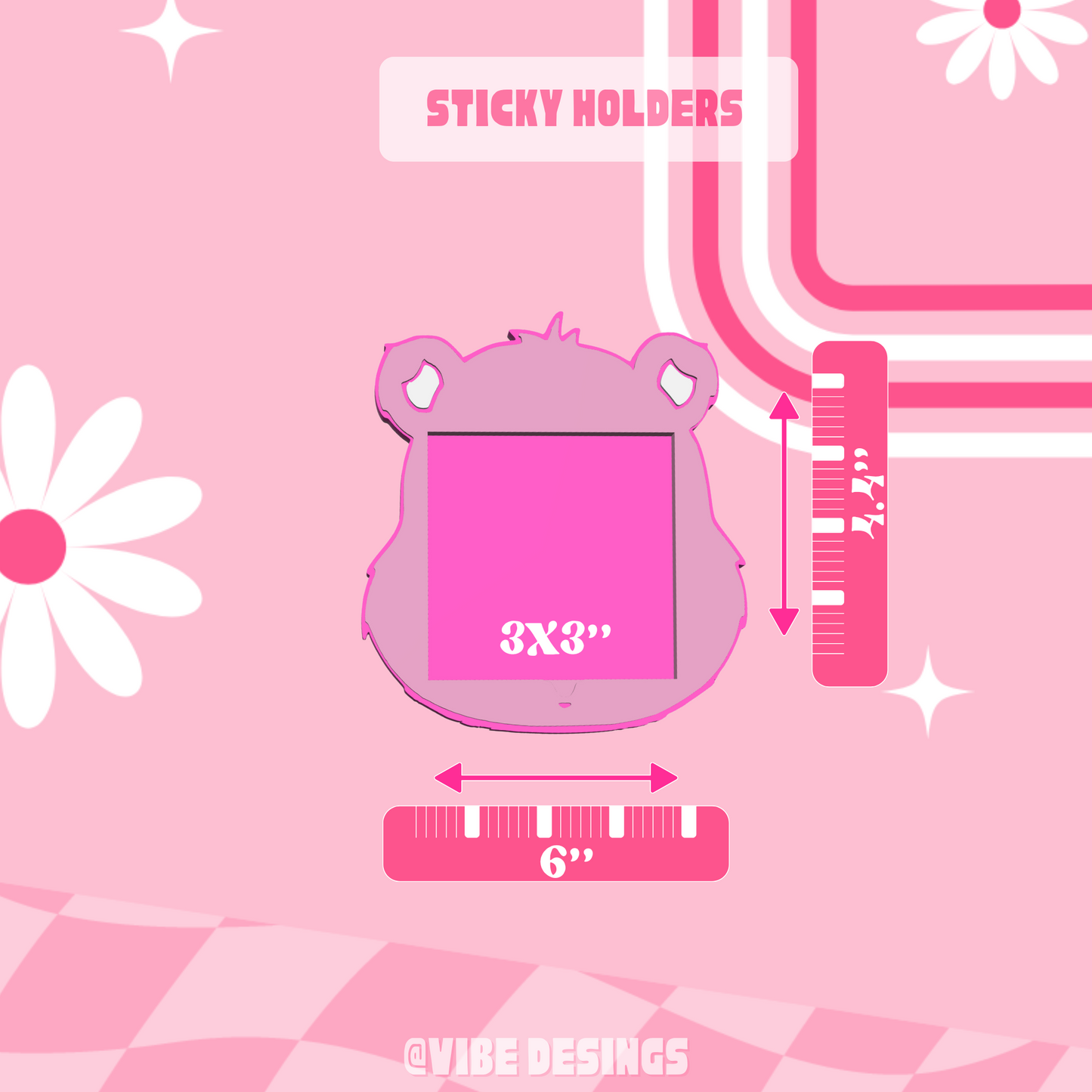 Care Bear Sticky Holder