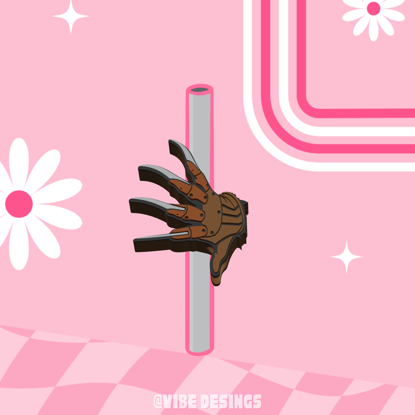 Freddy Hand Straw Topper