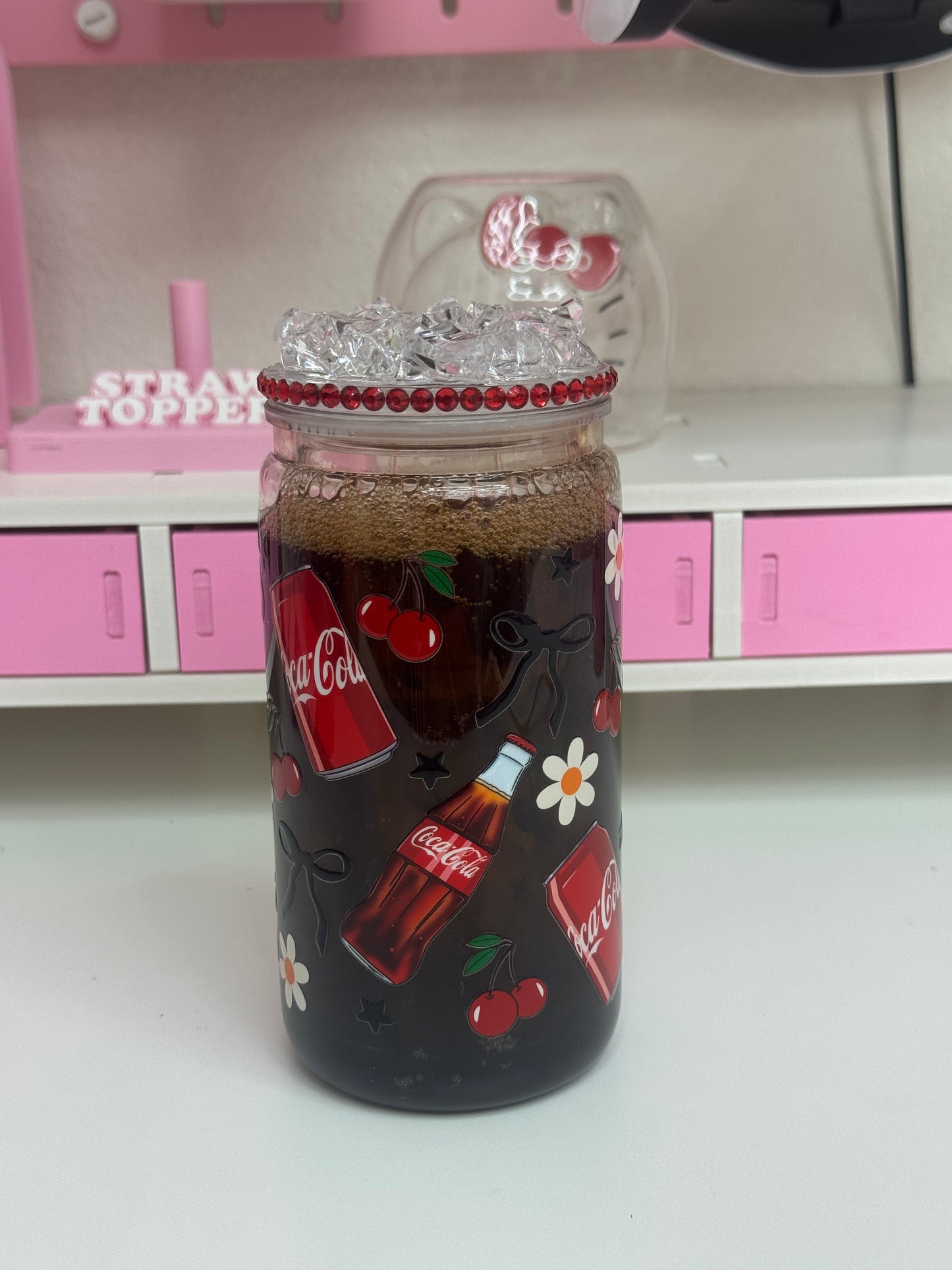 Fizz Soda Arcylic Snowglobe