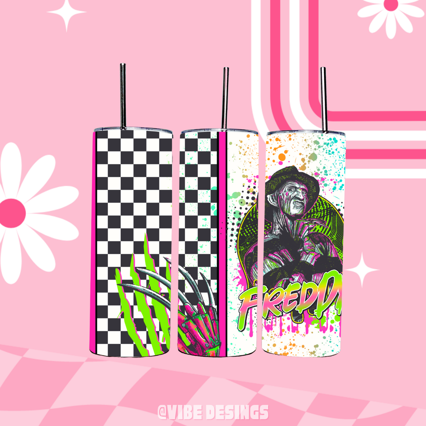 Freddy 20 oz Skinny Tumbler