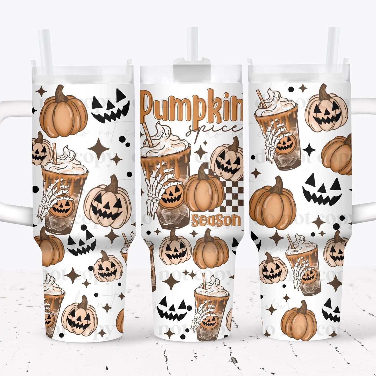 Pumpkin Spice Handle