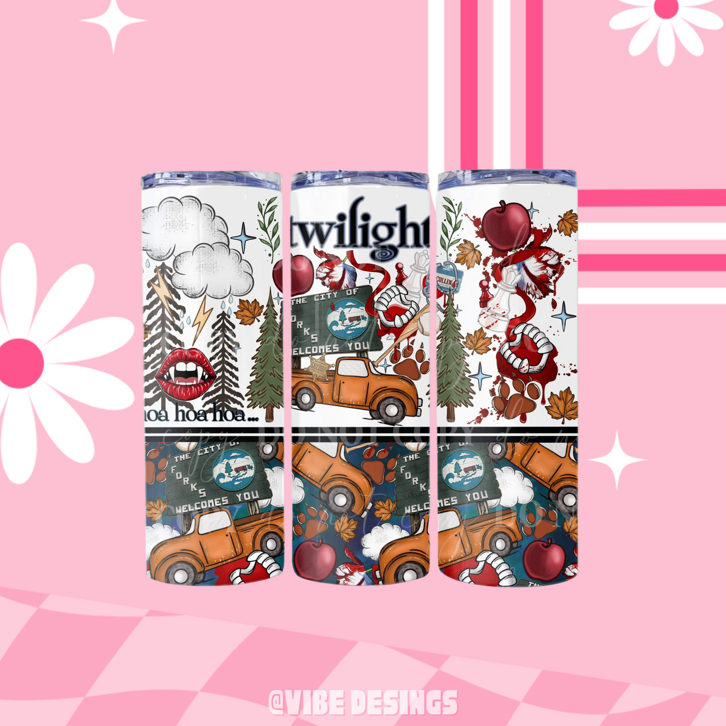 Twilight 20oz Skinny Tumbler