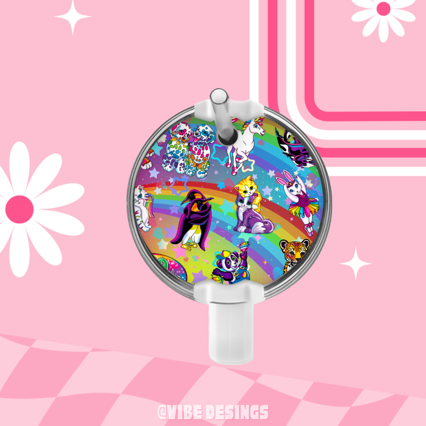 LF Rainbow Round Plate