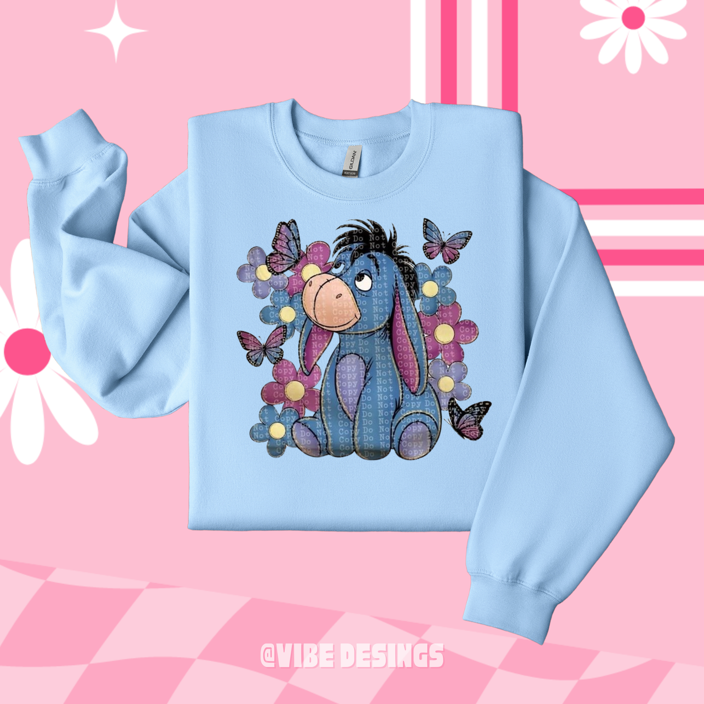 Spring Eeyore Crewneck