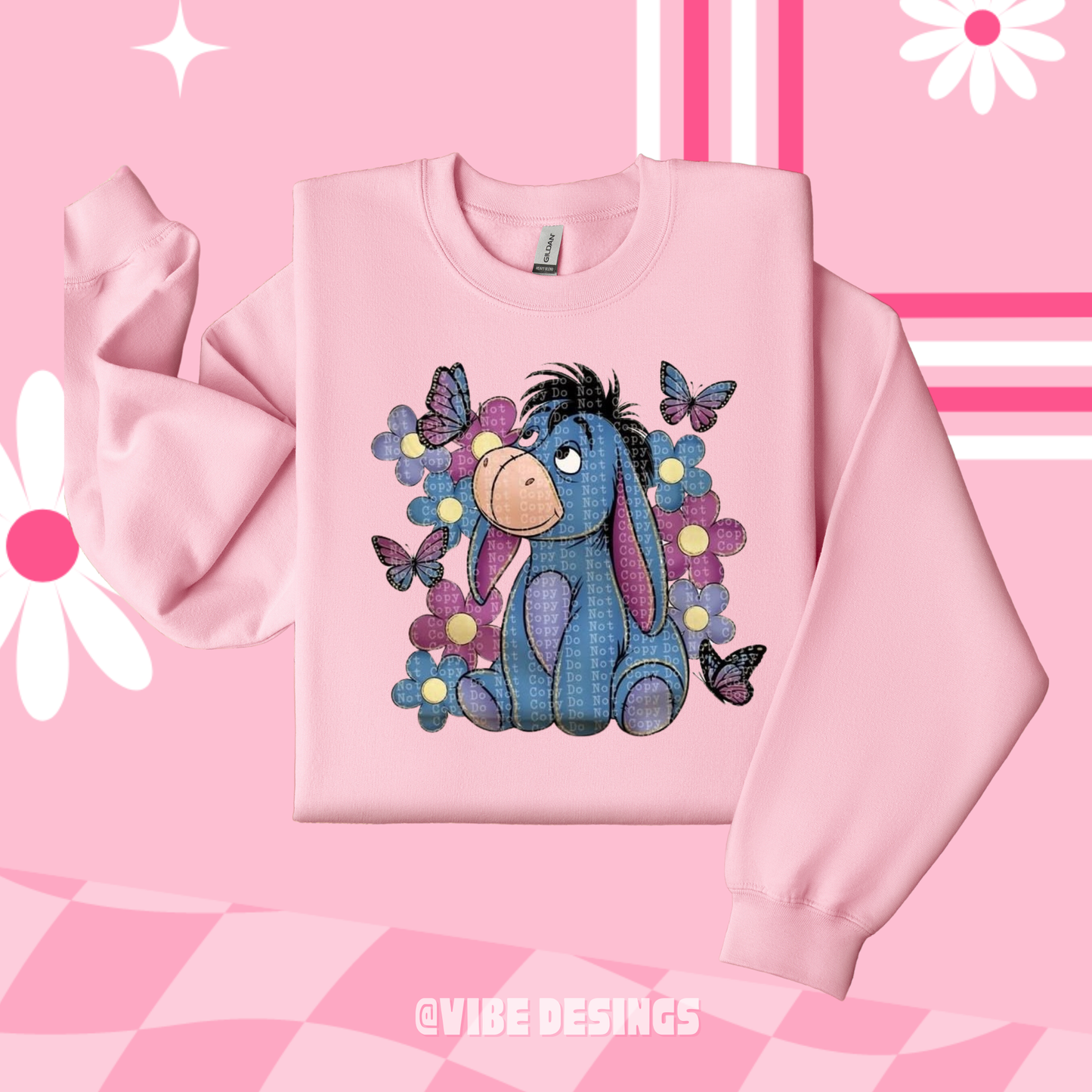 Spring Eeyore Crewneck