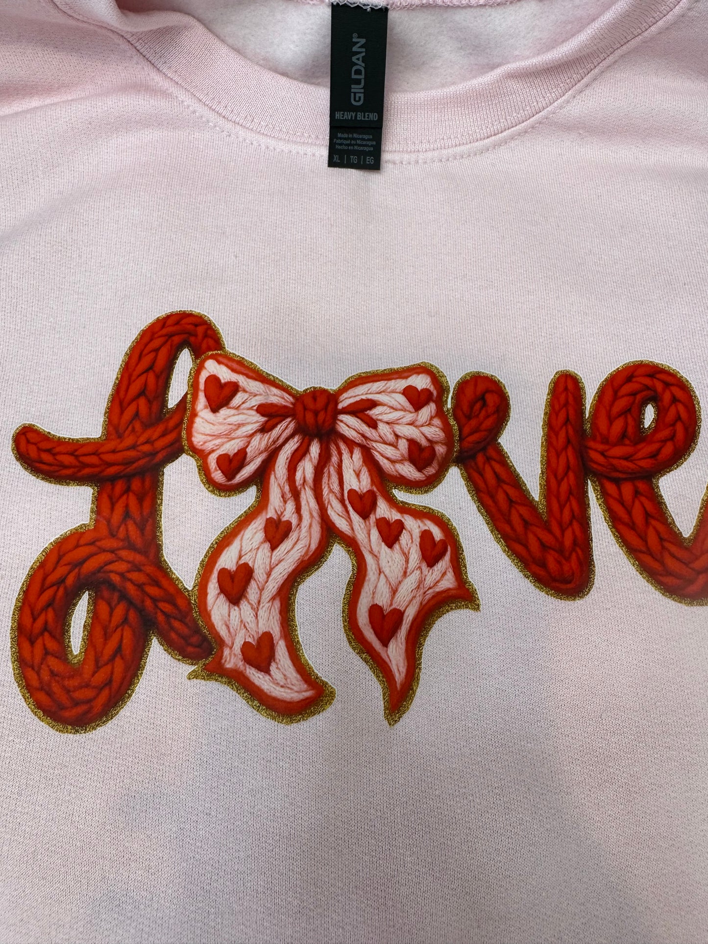 LOVE Sweater ( X LARGE)