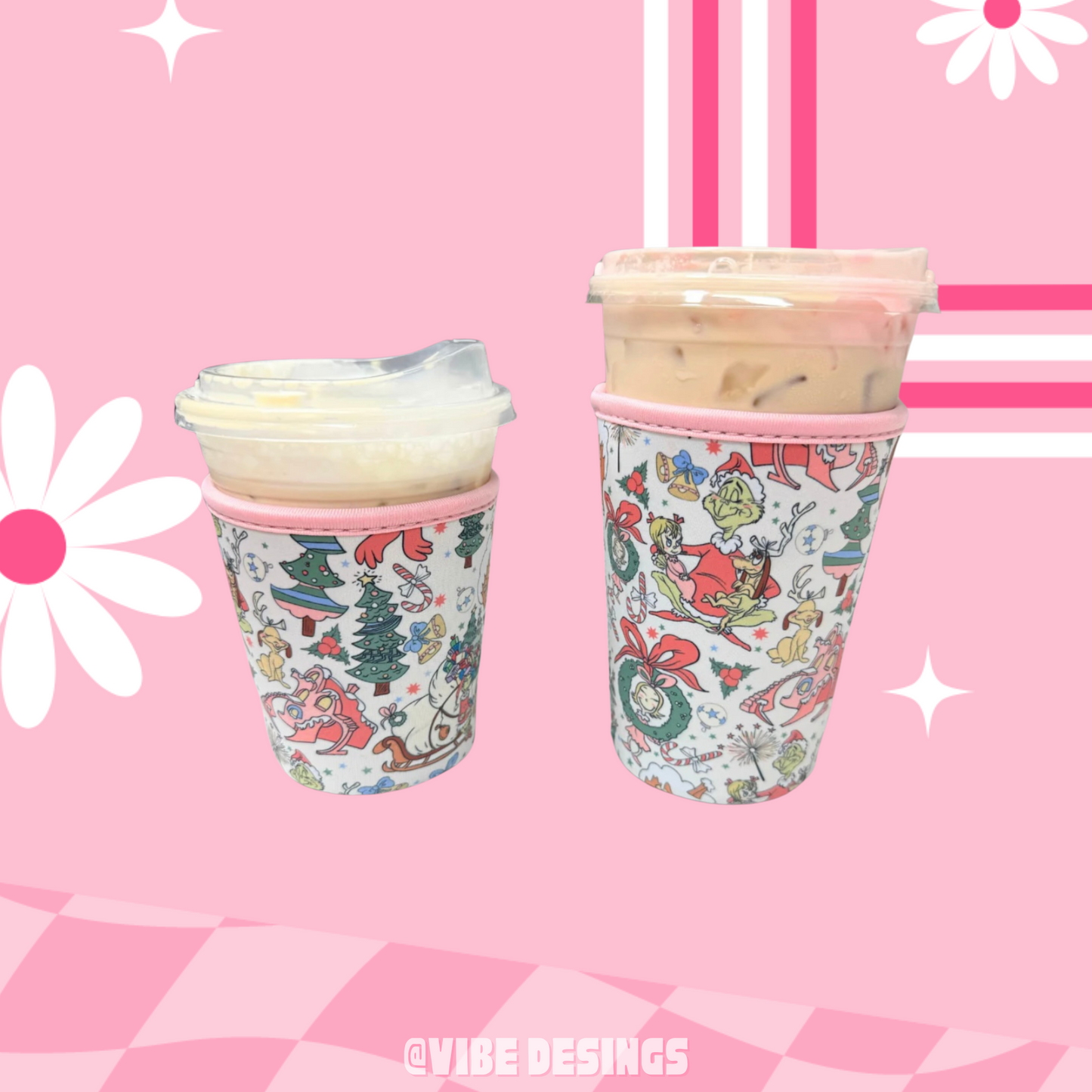 Pink Whoville Coffee Sleeve (Copy)