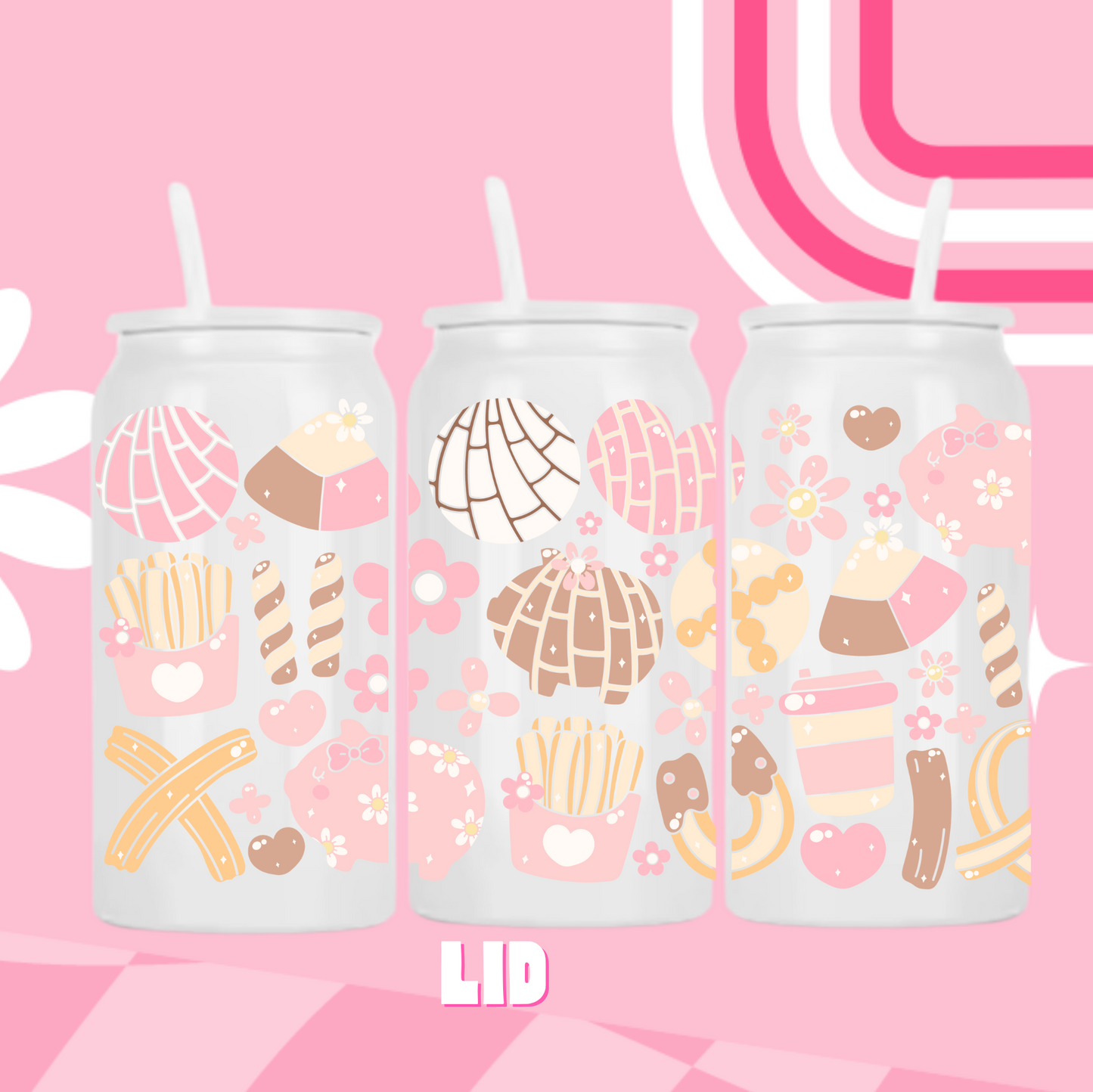 Conchas & Flowers Stainless Steel