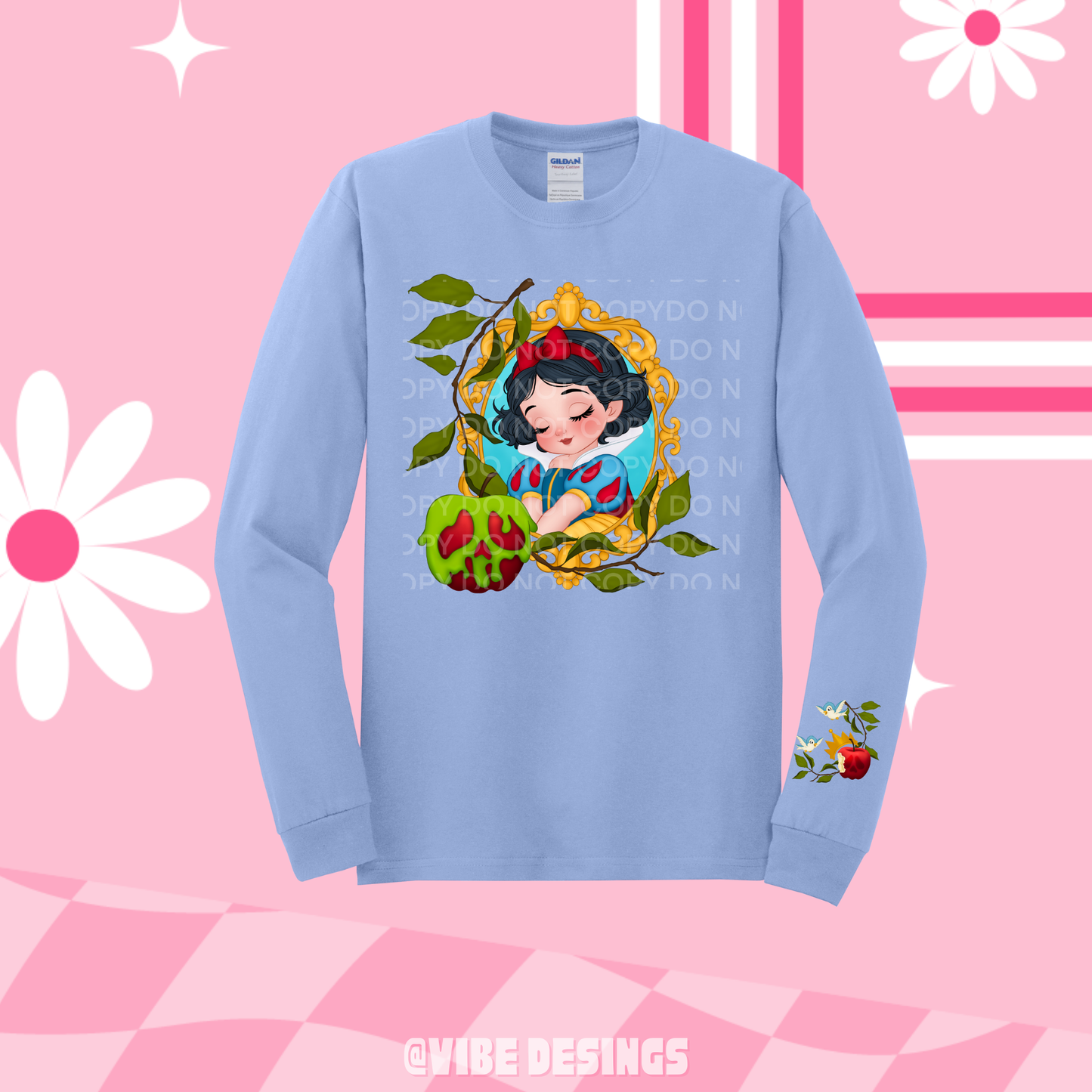 Snow Mirror Long Sleeve Shirt
