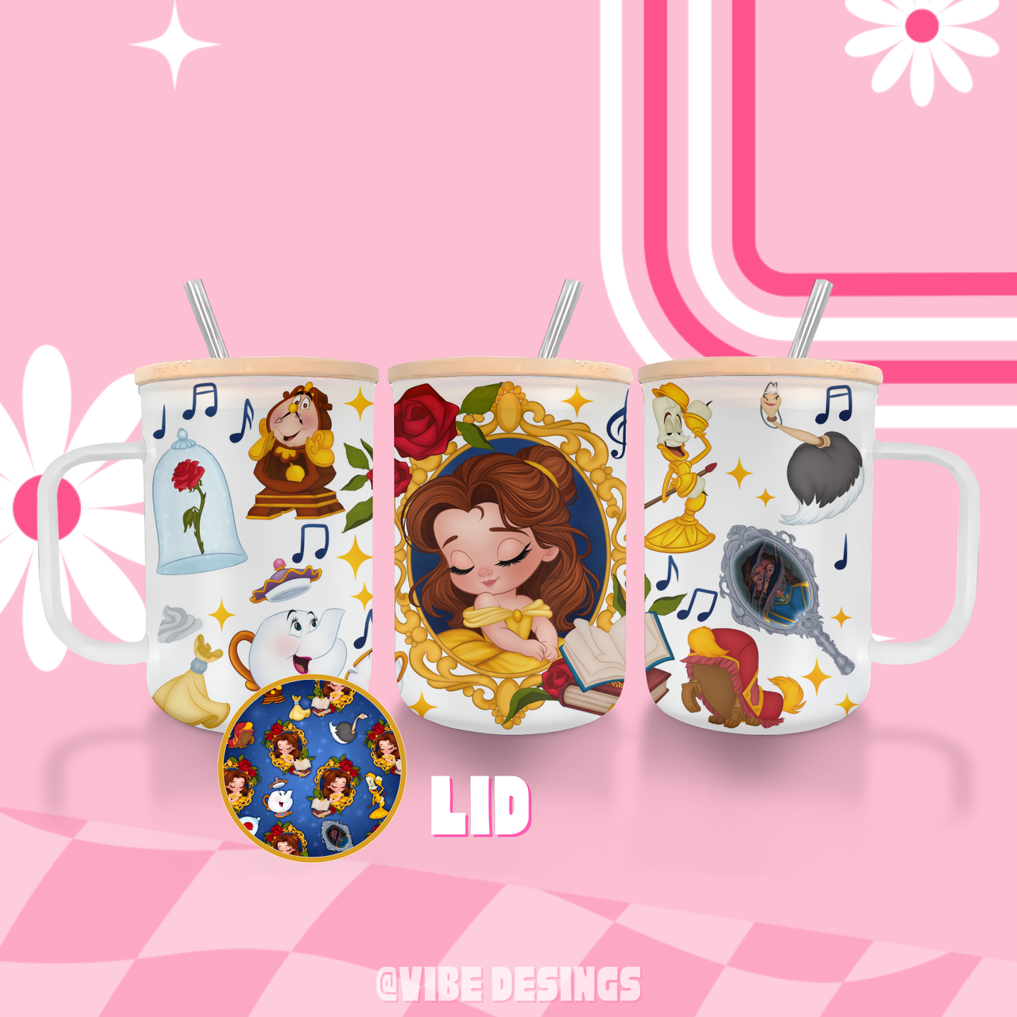 Belle Mirror Beer Mug