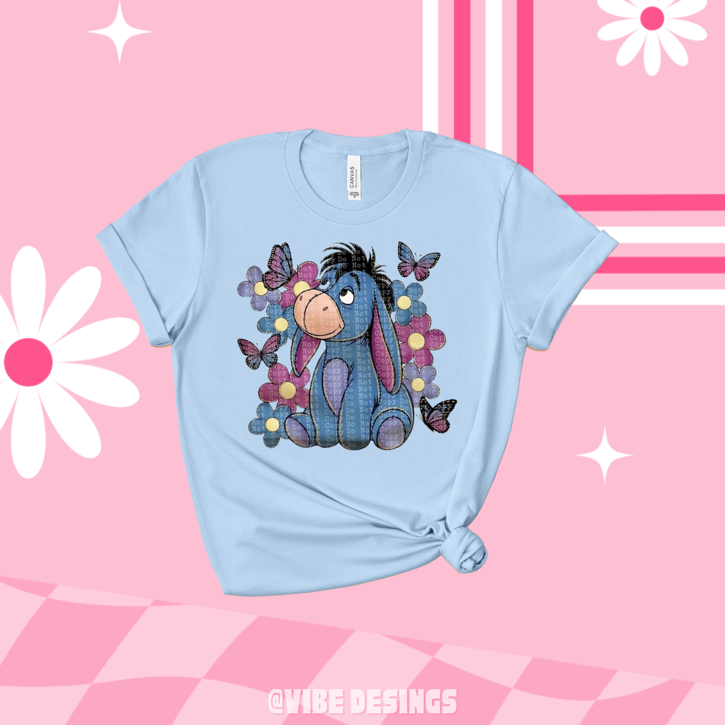 Spring Eeyore Short Sleeve Tee