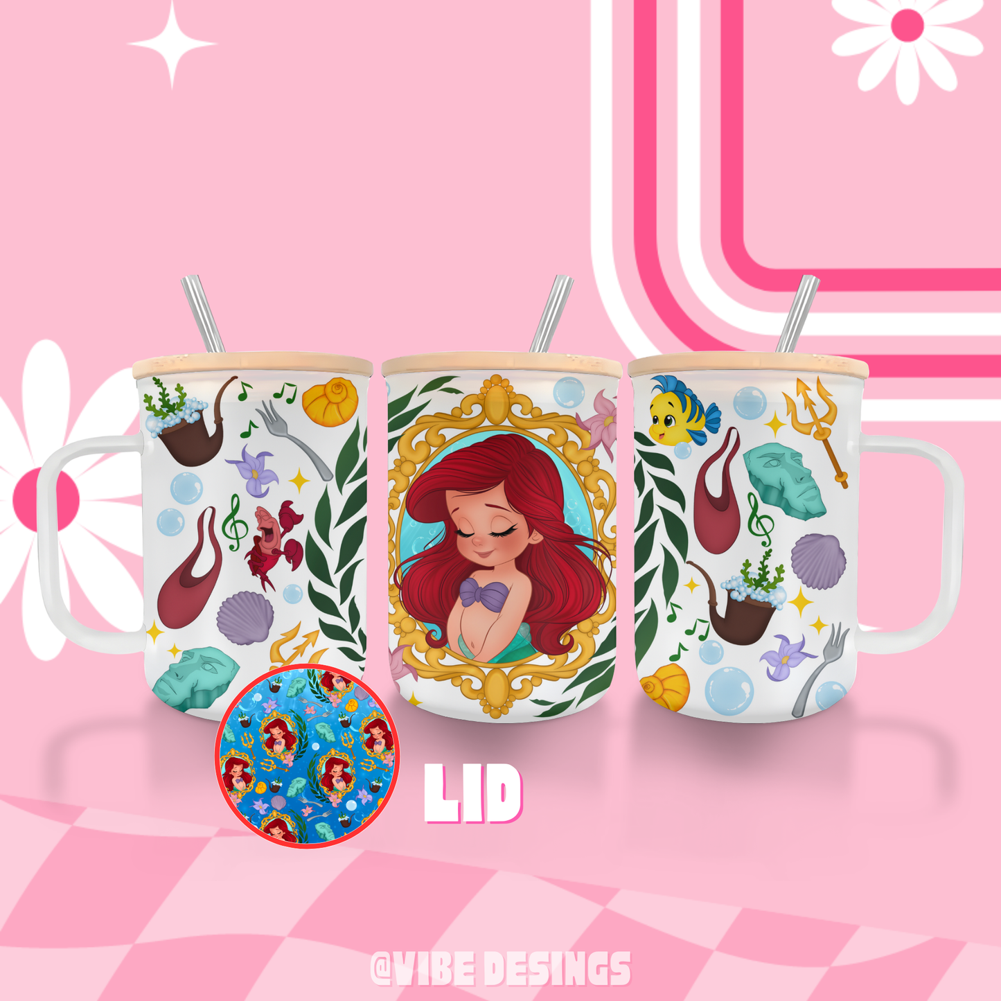 Ariel Mirror Beer Mug