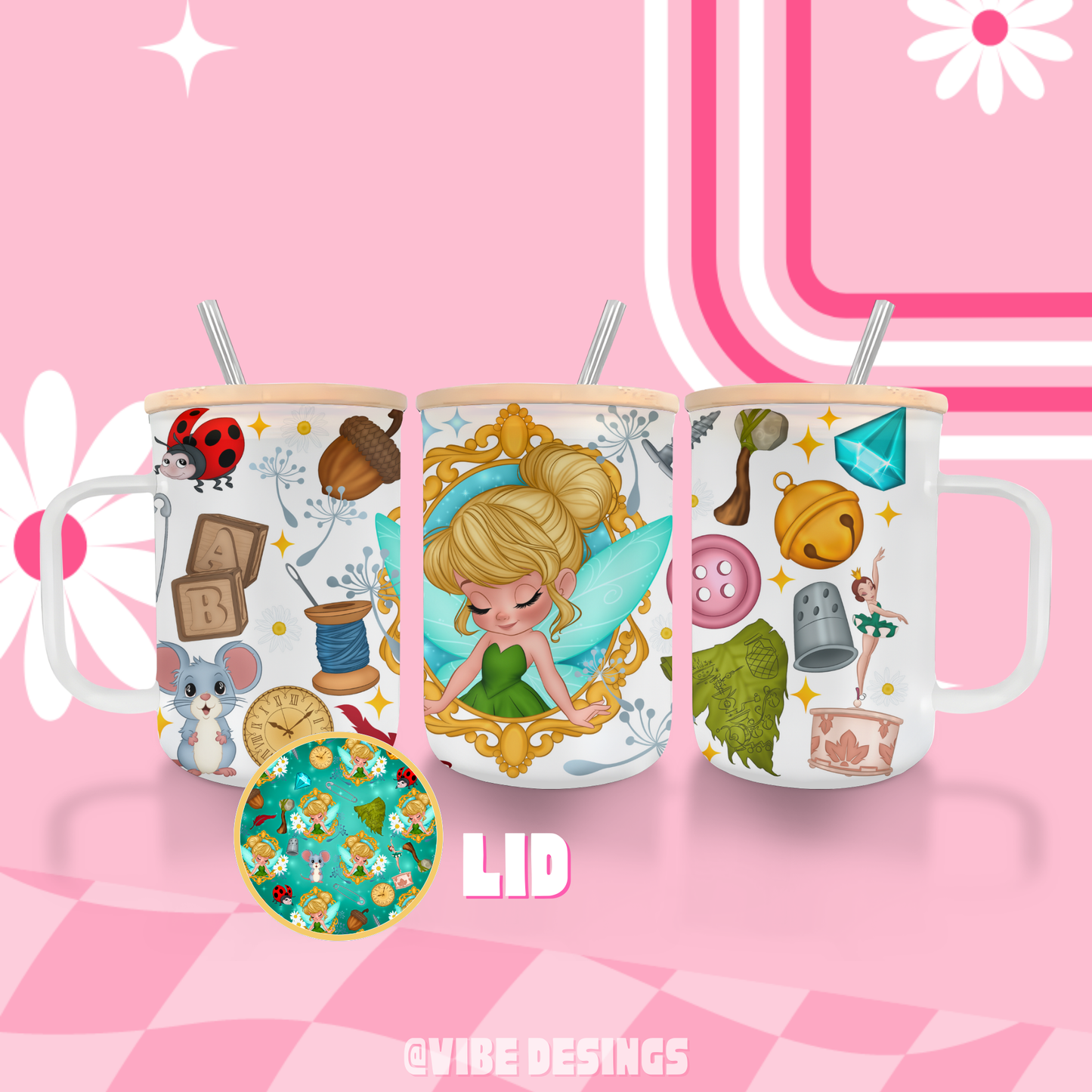 Tink Mirror Beer Mug