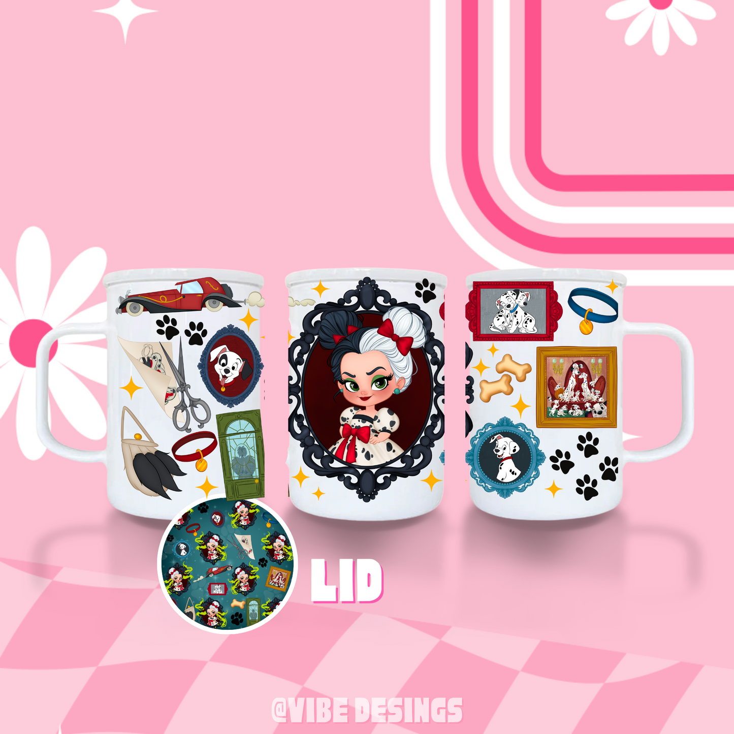 Cruella Macaroon Beer Mug