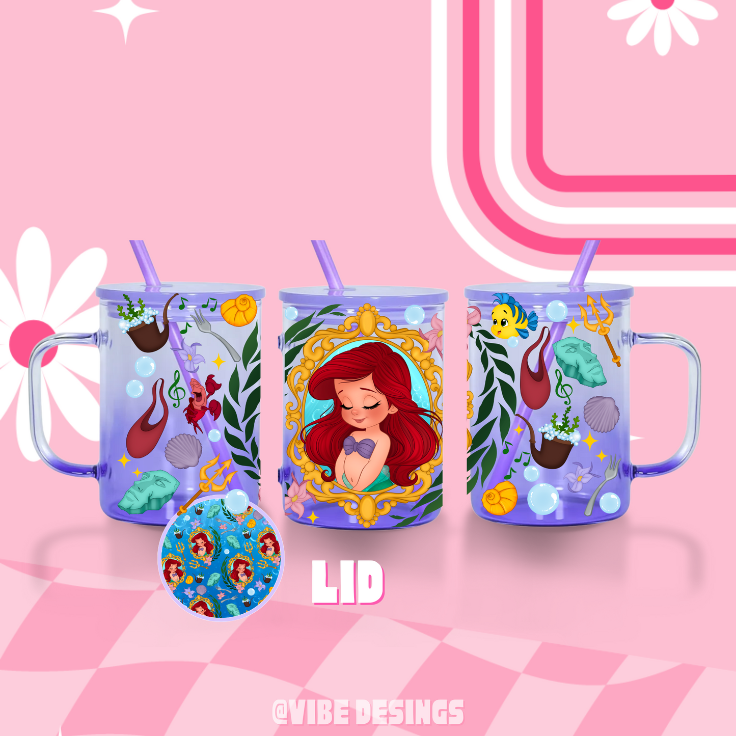 Ariel Mirror Ombre Beer Mug