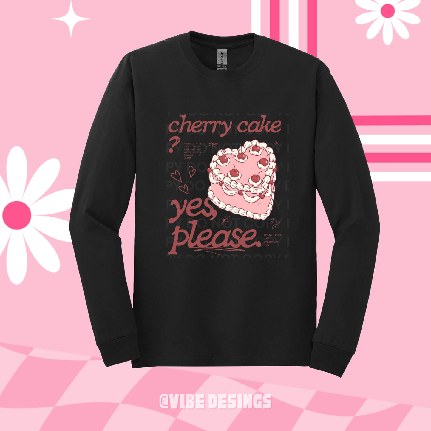 Cherry Coke Long Sleeve Shirt