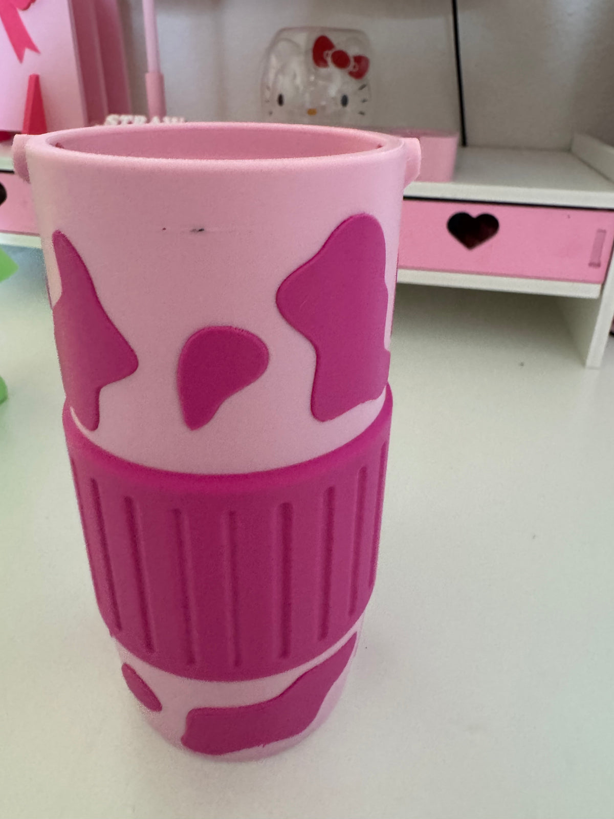 cow 12 slim Holder ( minor defect) lid and handle included