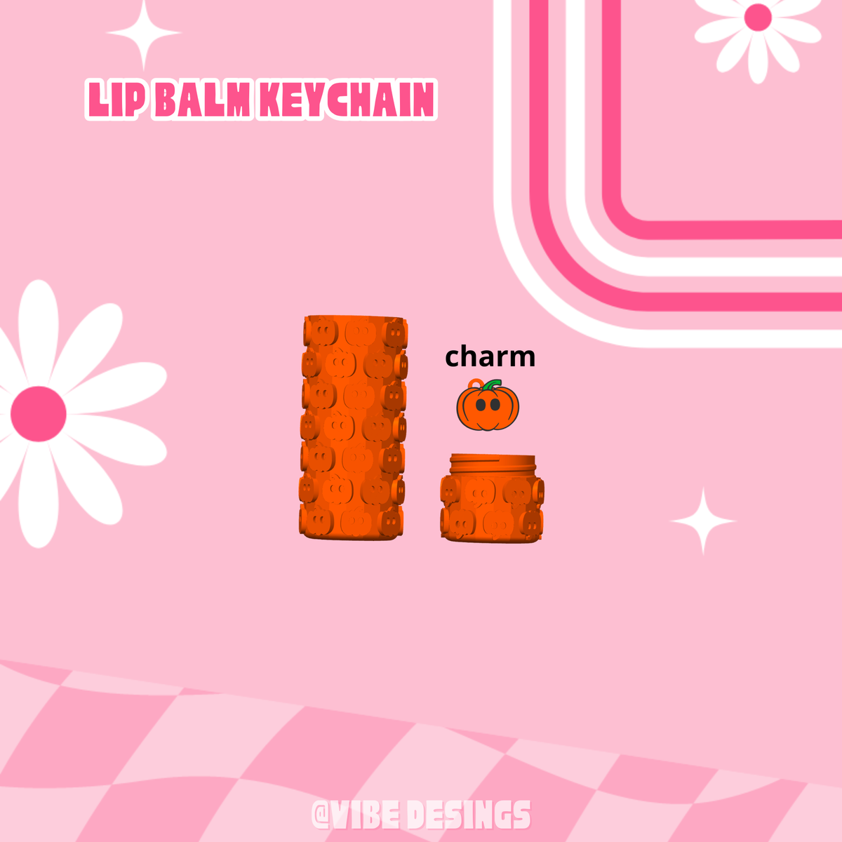 Pumpkin Lip Balm Holder