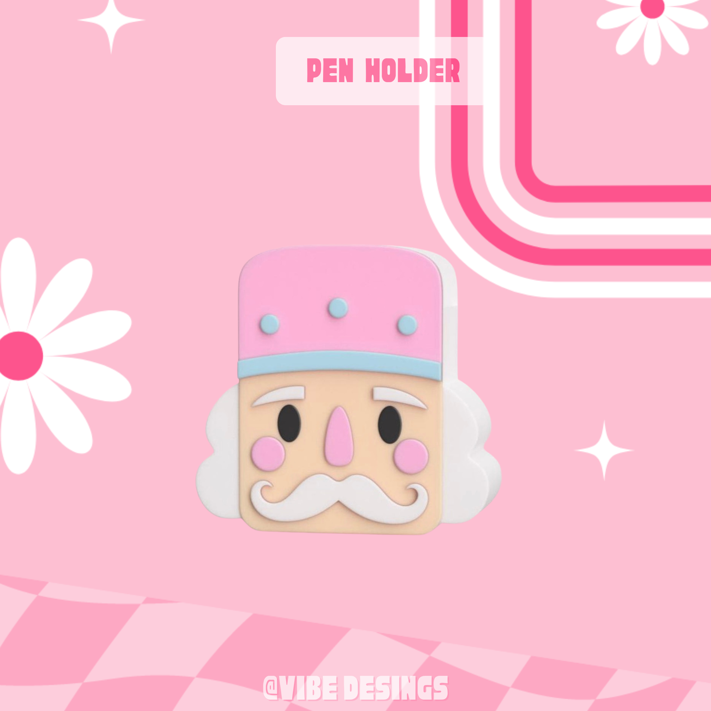 Nutcracker Pen Holder