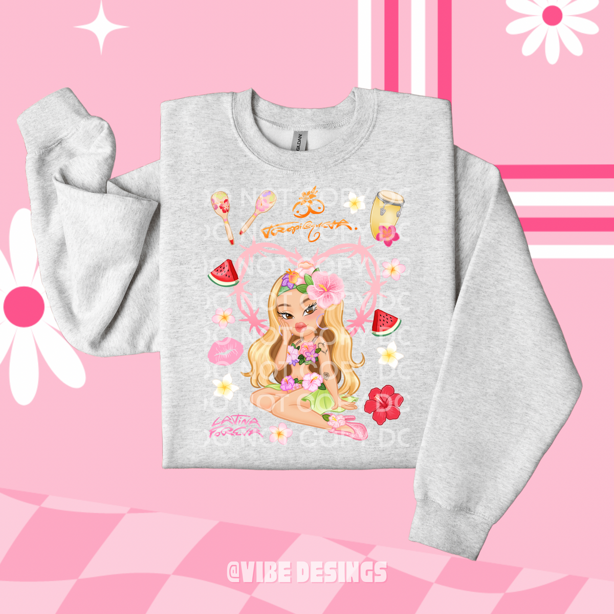 Tropicoqueta Crewneck