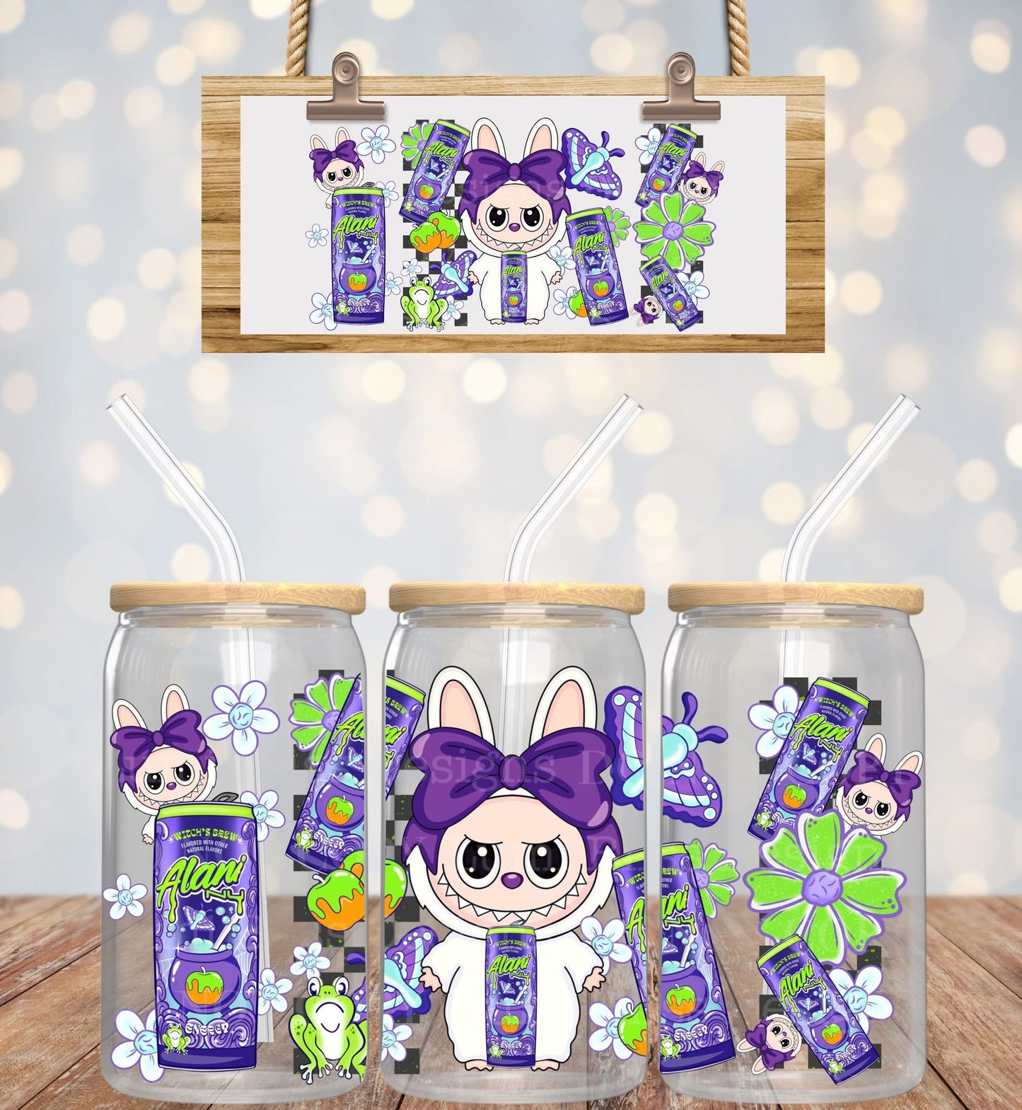 Witch Brew Bubu Glass Can