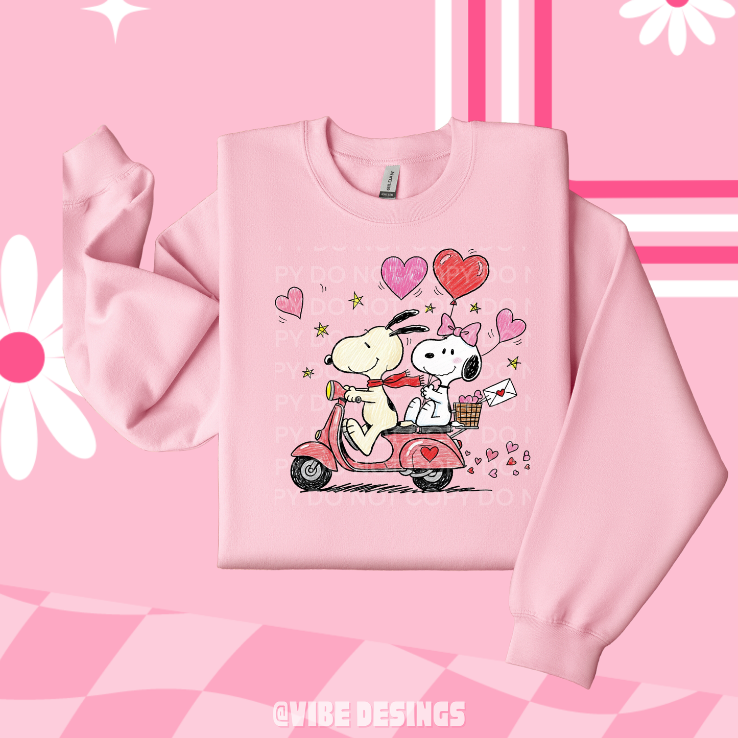 Valentines Snoop Crewneck