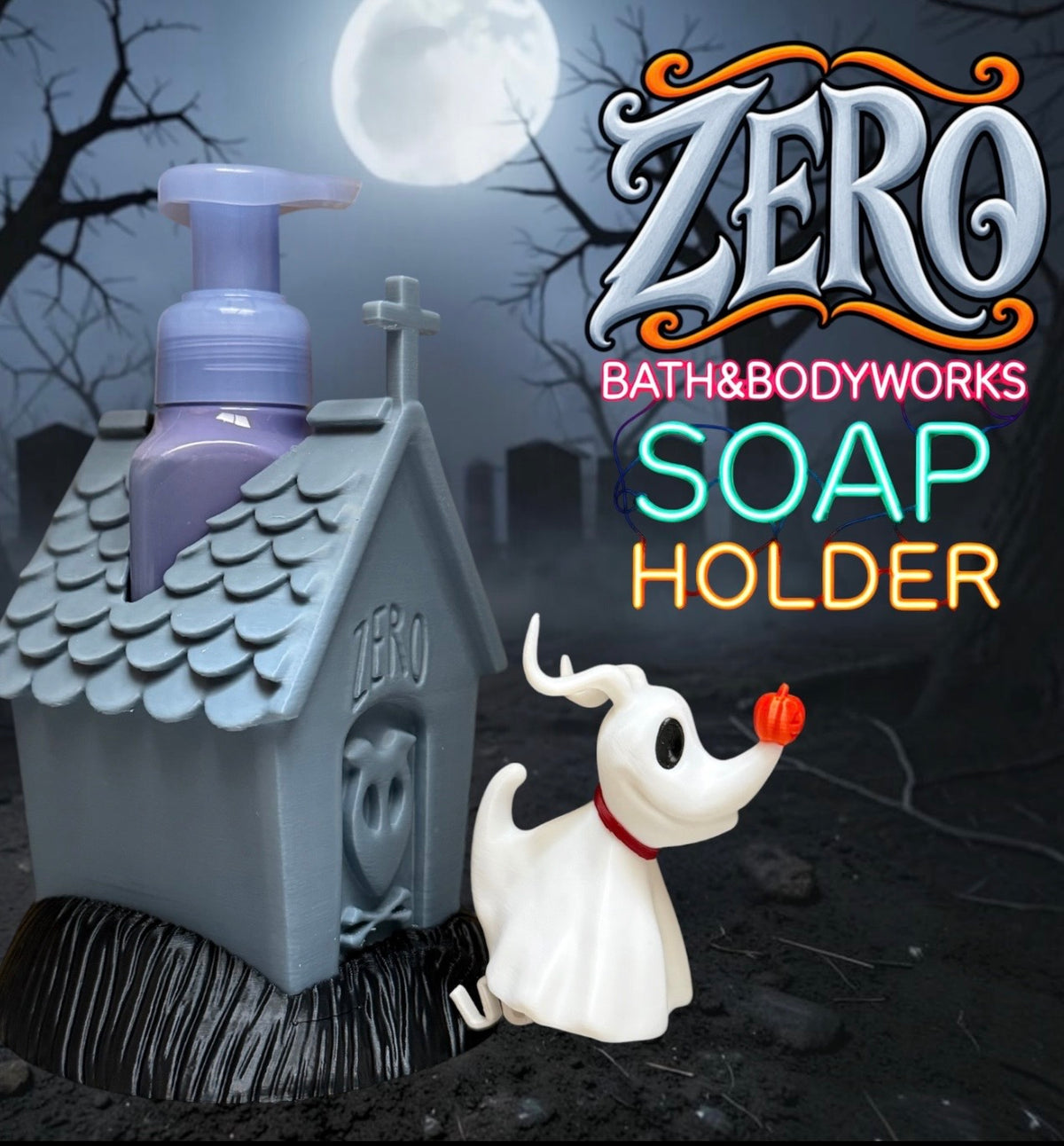 Dog Bath&Body Soap Holder