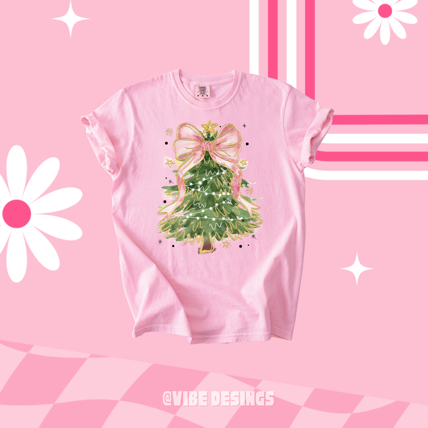 Coquette Xmas Tree Tee