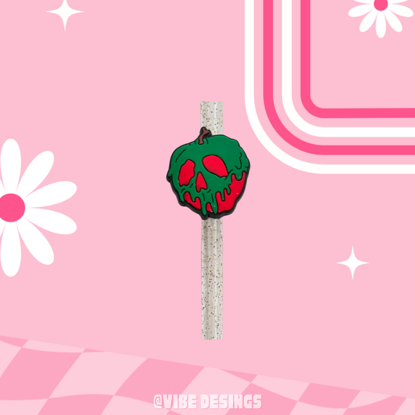 Poison Apple Straw Topper