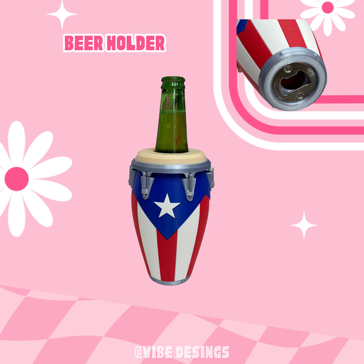 PR Conga Can Holder ( BEER )