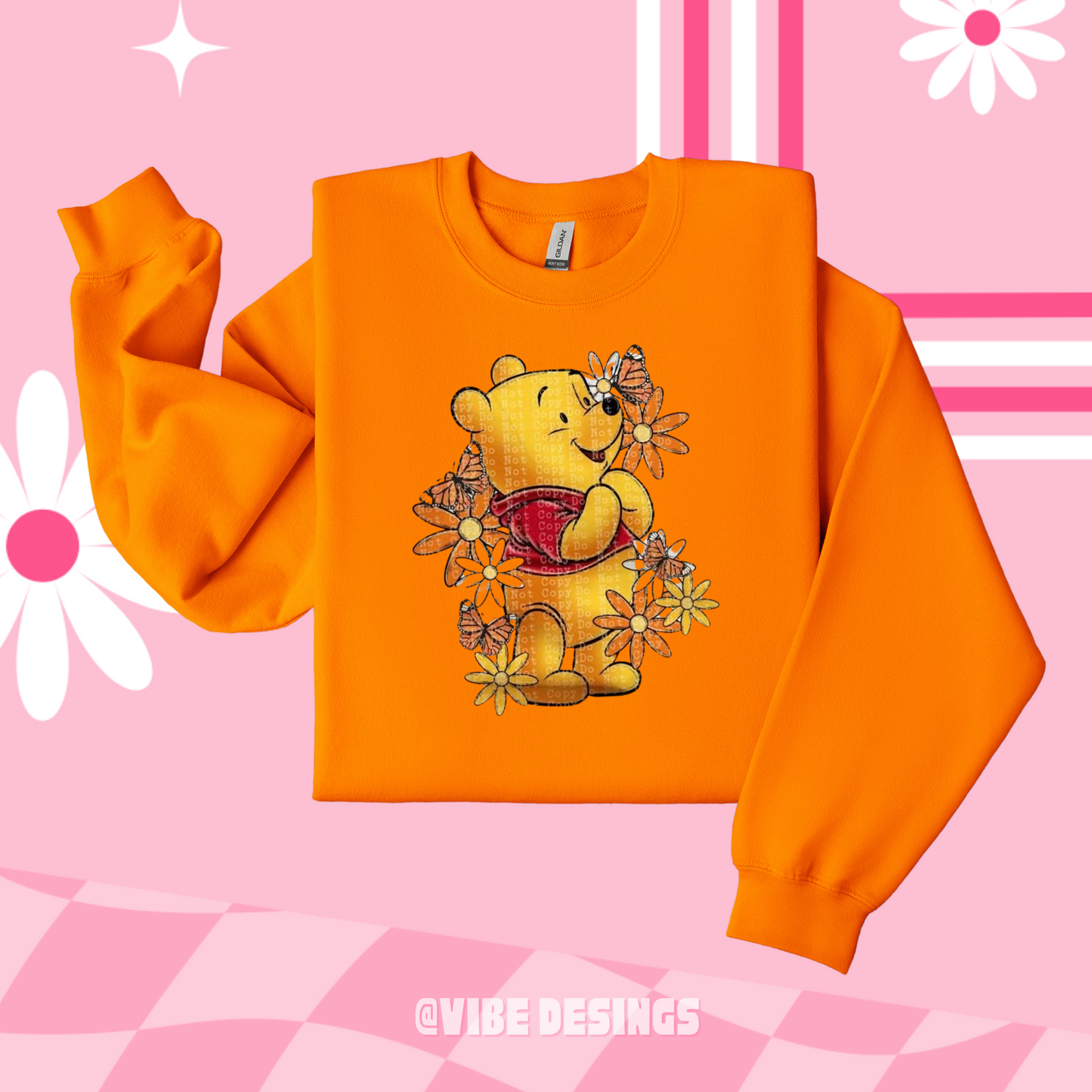 Spring Pooh Crewneck