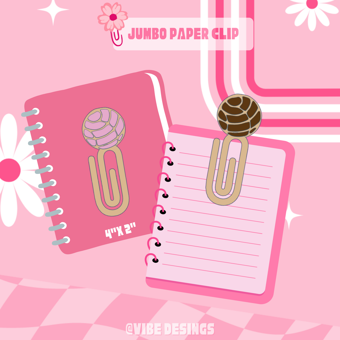Concha 3D Paper Clip