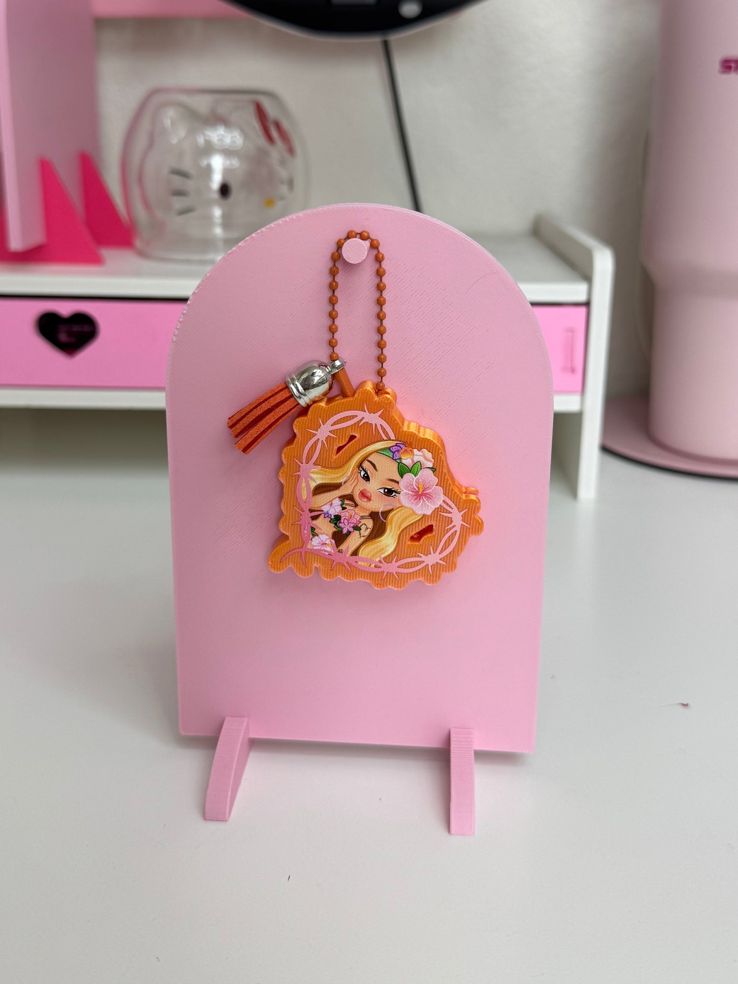 Tropicoqueta Tab opener keychain