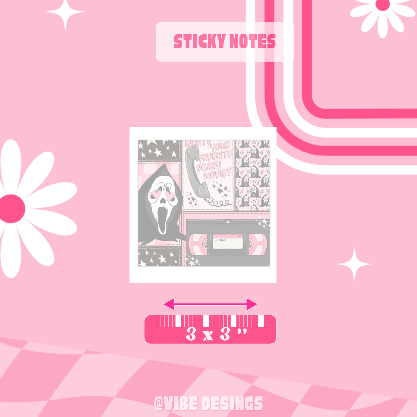 Gt Cassette Sticky Note