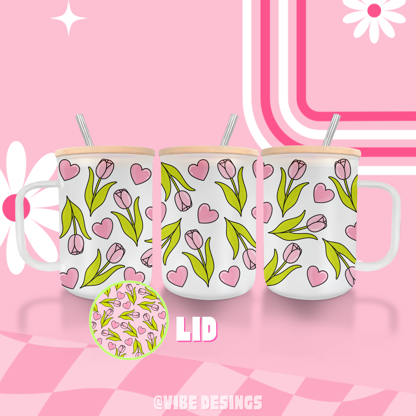 Tulip Beer Mug