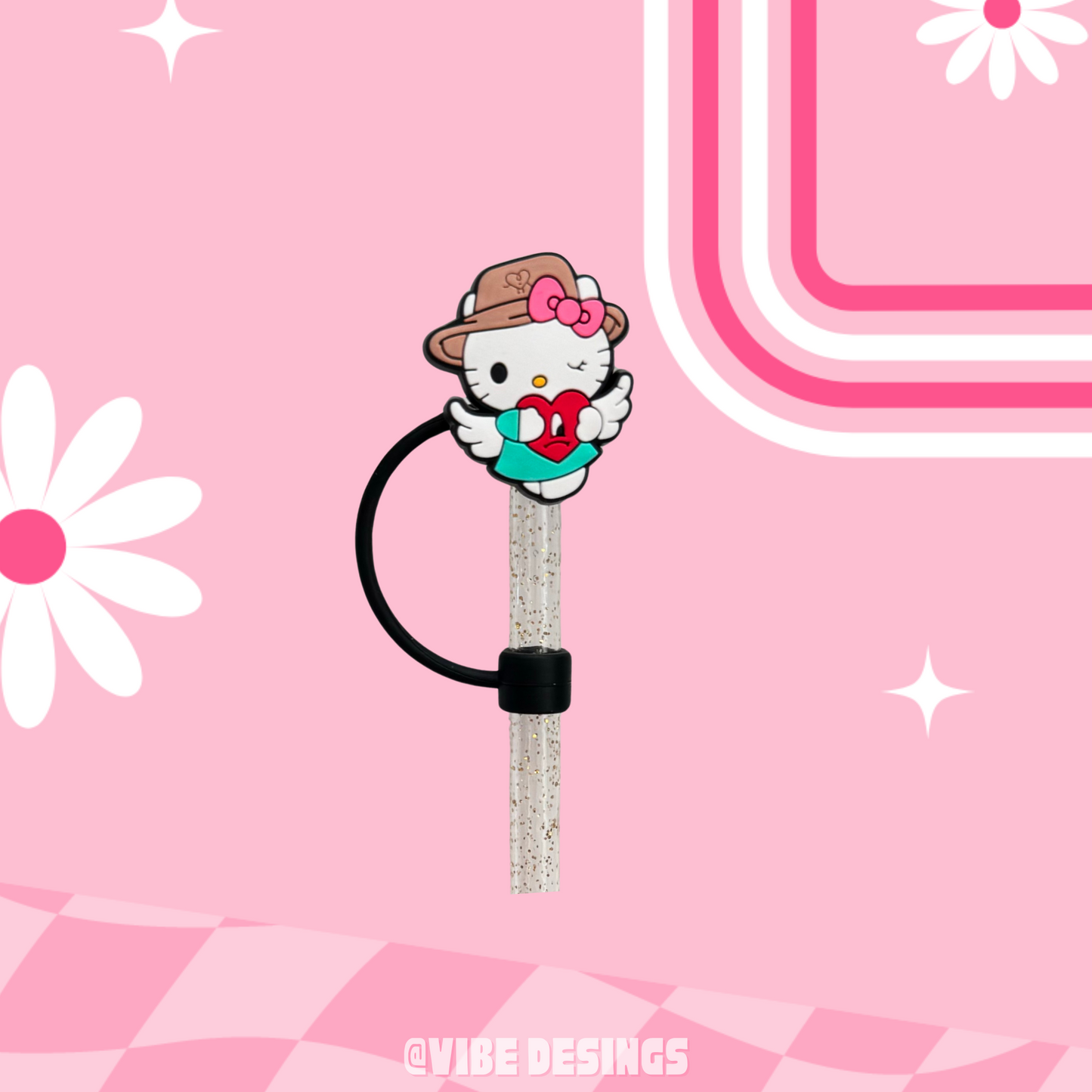 Bad Bunny HK Straw Cover