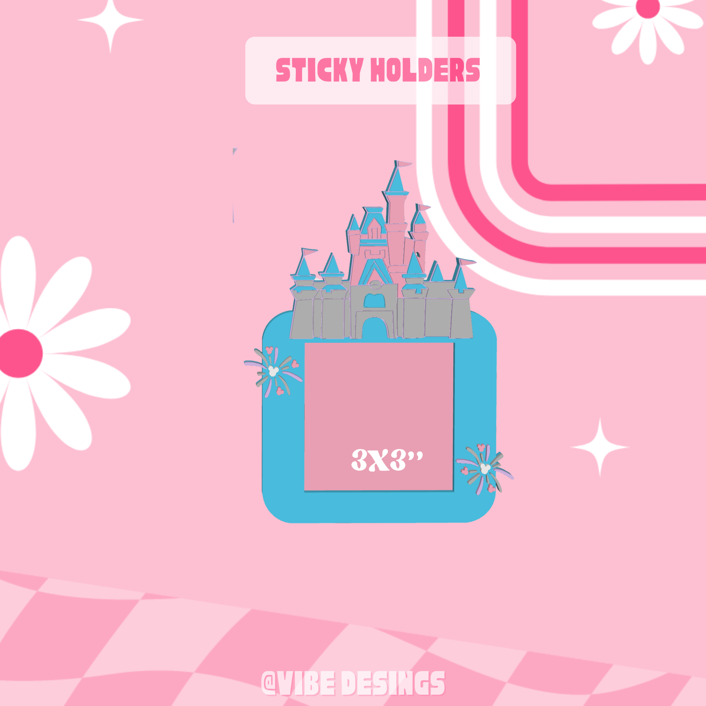 Castle Sticky Holder