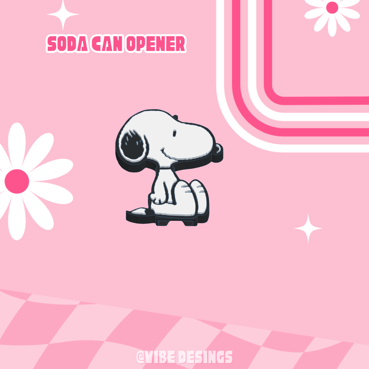 Dog Tab opener keychain