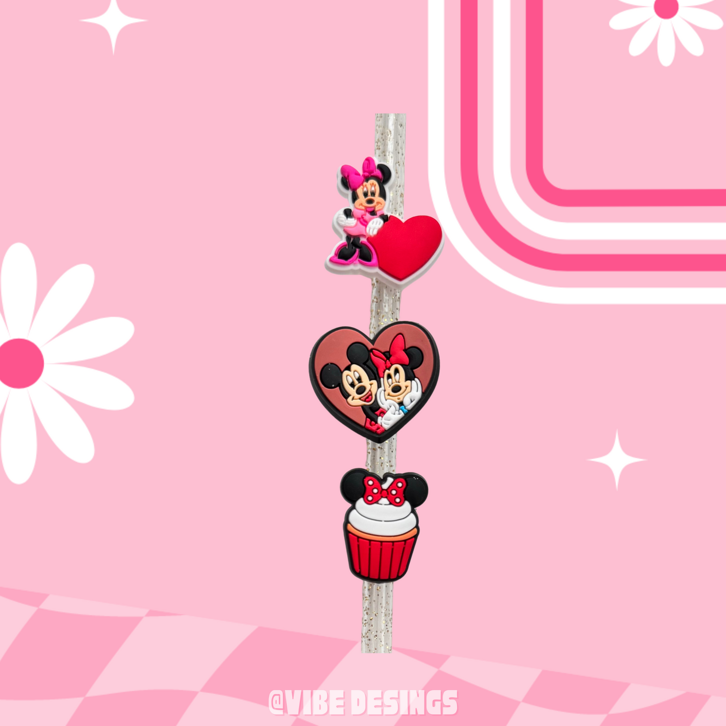 Mouse Straw Topper