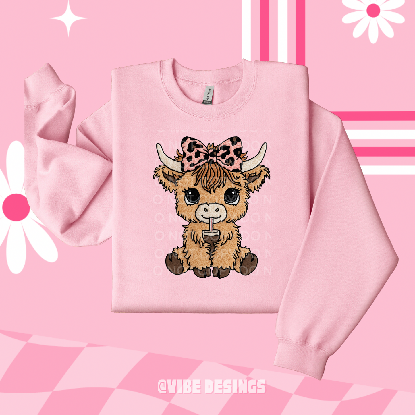 Highland Cow Crewneck