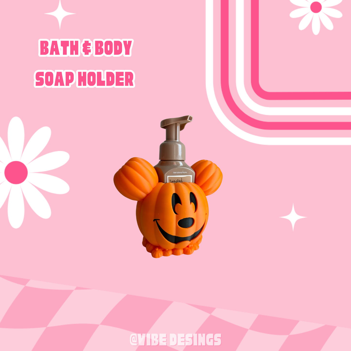 Pumpkin Bath&Body Soap Holder