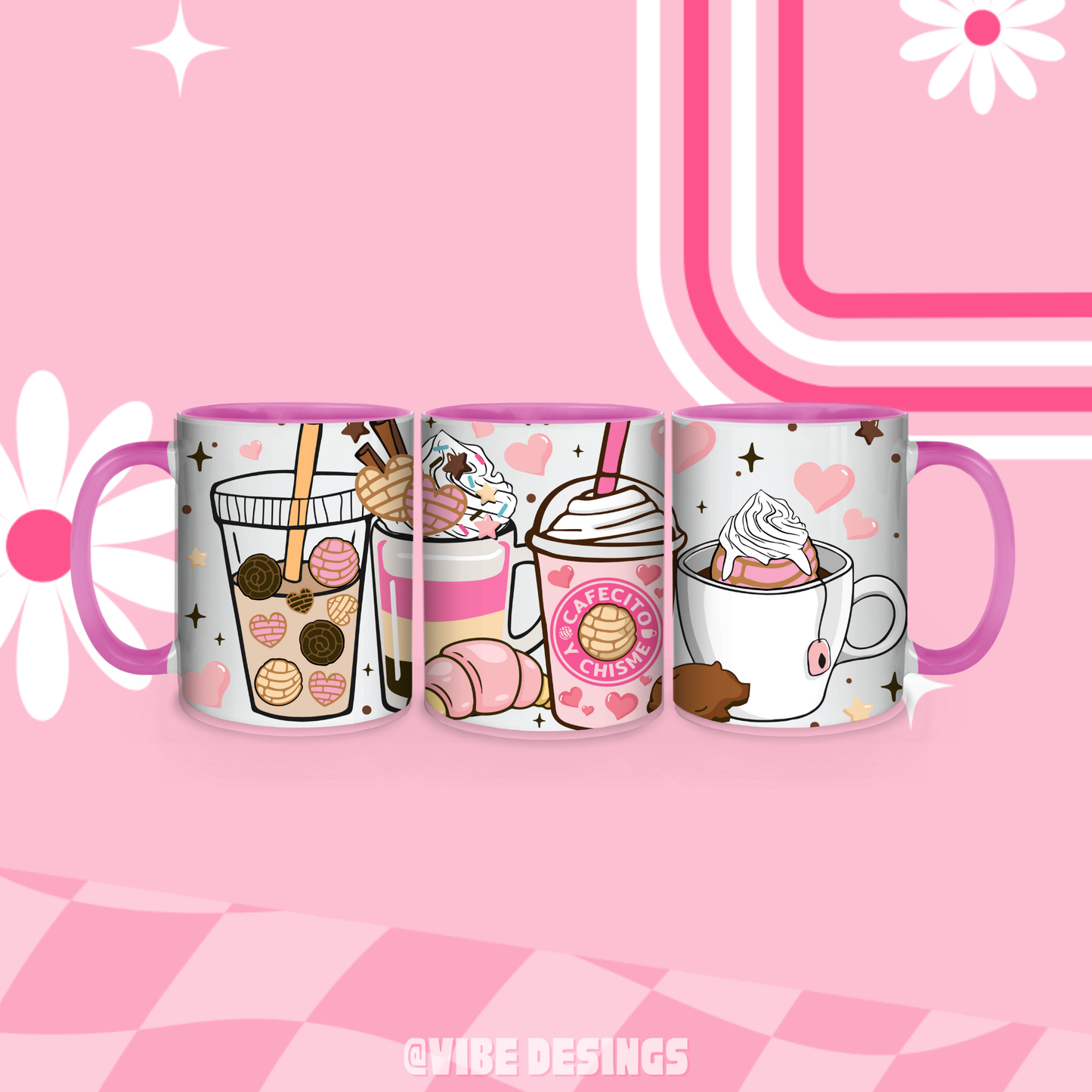 Taza Cafecito&Chisme Latte